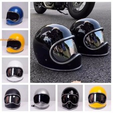 New Full Face Rider Motorcycle Helmet Retro Style Small Helmet with Shield SORK