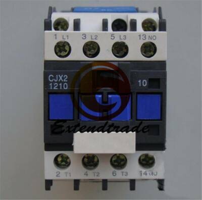 CJX2-1210 24V/220V/380V/36V/110V 50/60Hz 3-Phase 1NO Switching Motor Contactor