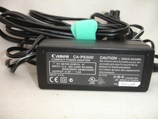 Canon CA-PS500 AC Power Supply-PowerShot A630 A75 A60 A30 CAPS500