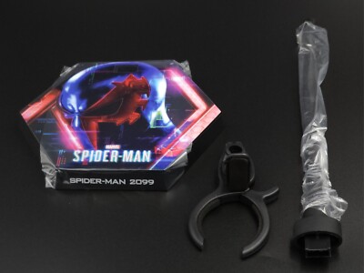 Hot Toys VGM42 Spider-Man 2099 Black Suit Marvel 1:6 Scale Display