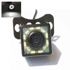 1/2/5pc 12LED Reverse 170degree Camera Parking Night Vision Waterproof Rear View
