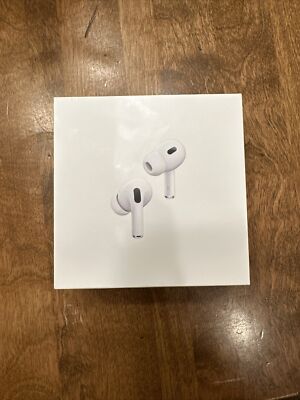 Apple AirPods Pro 2nd Generation with MagSafe Wireless Charging Case - White