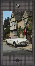 MG Sportscar Cotton Fabric Michael Miller By the 23 by 44 Inch Panel 