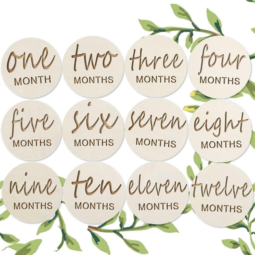 Free Printable Baby Month Signs