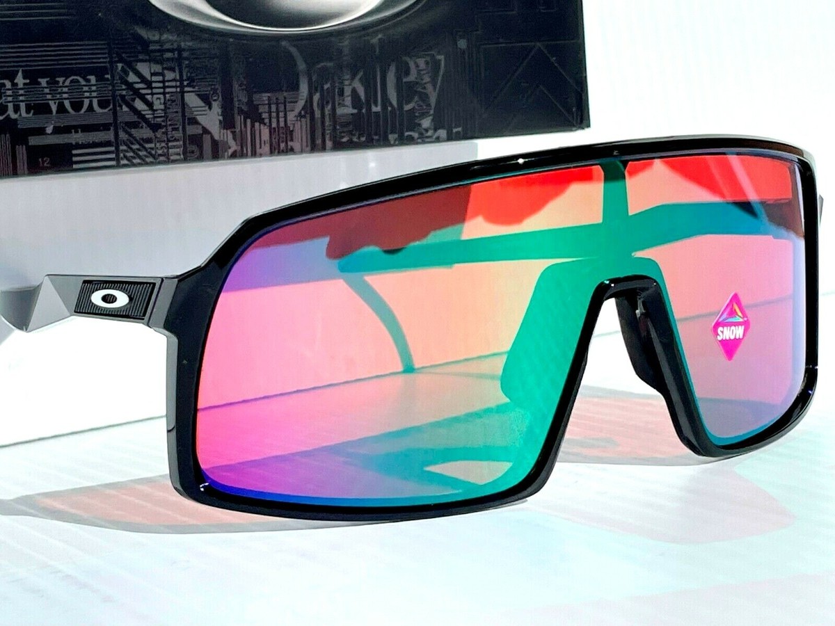 NEW Oakley SUTRO Polished Black PRIZM Snow Jade Green NEW Oakley SUTRO Polished Black PRIZM Snow Jade Green
