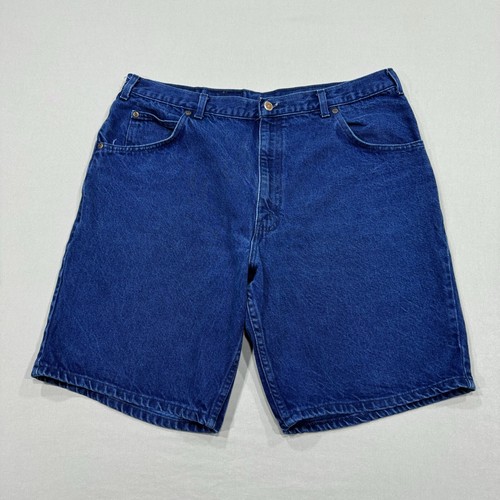 Vtg Sonoma Shorts Mens 38 Blue Denim Jean Jorts USA Pockets Workwear Logo Cotton