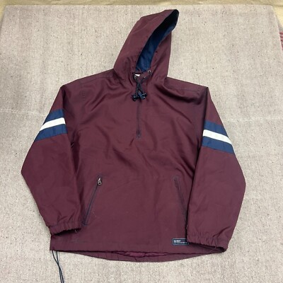 Vintage Old Navy Anorak Jacket Large Red 2000s Y2K