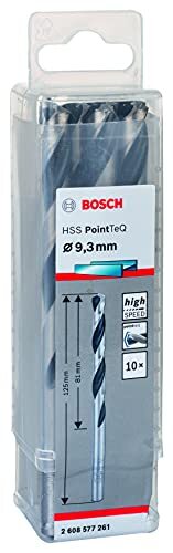 Bosch Accessories 2608577261 HSS PointTeQ (9,3 x 81 x 125 mm) - Set da (T5z)