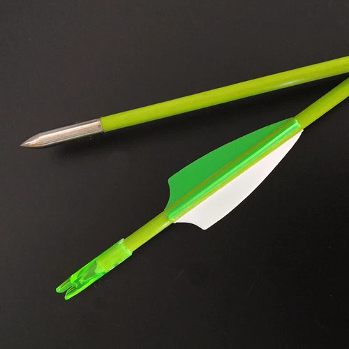 6/12pcs 31" Archery Fiberglass Arrows Target Practice Recurve Bow Hunting - Bild 16 von 49
