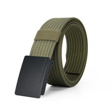 Tactical Ratchet Belts for Men 1.5" Holes Adjustable Nylon Web Belt for Hiking,