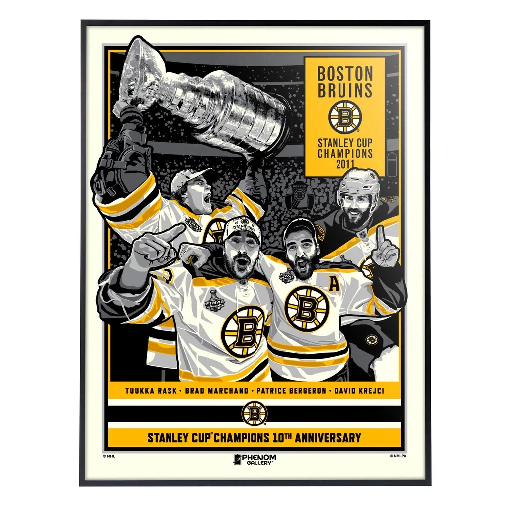 Phenom Gallery Boston Bruins 2011 Stanley Cup Champions Poster
