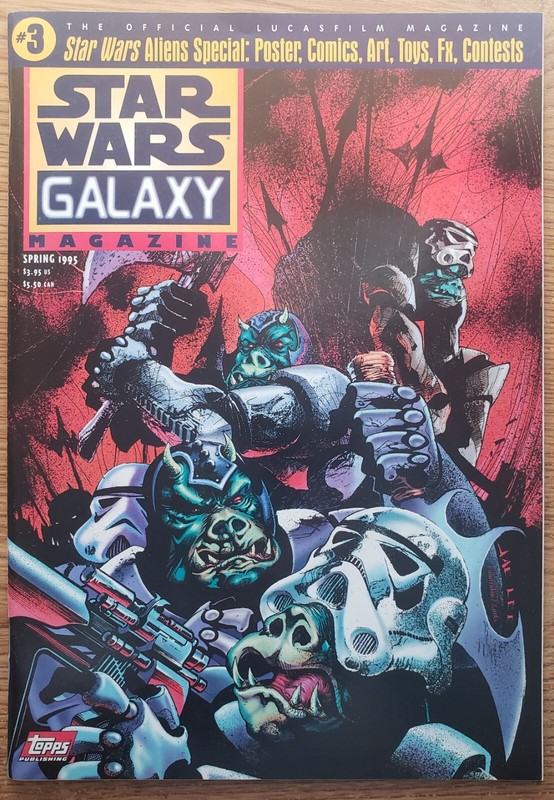 Star Wars Galaxy Magazine #3 NM 9.6 published in 1995