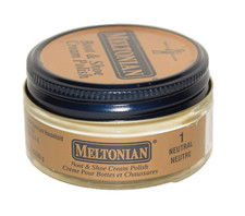 NEW Meltonian Neutral  1 Boot and Shoe Cream Polish 1.55 oz 43 g Free Shipping
