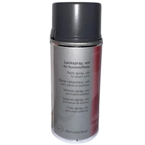 Vernice spray Mercedes-Benz 7129 grigio tinta unita per parti in plastica 129 bomboletta spray 150 ml