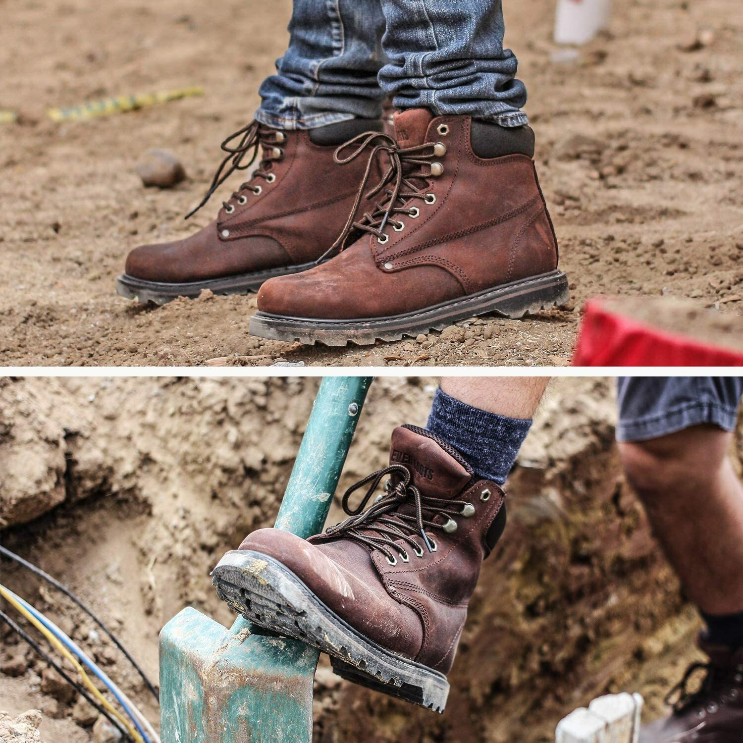 EVER BOOTS “Tank S” Men's Steel Toe 