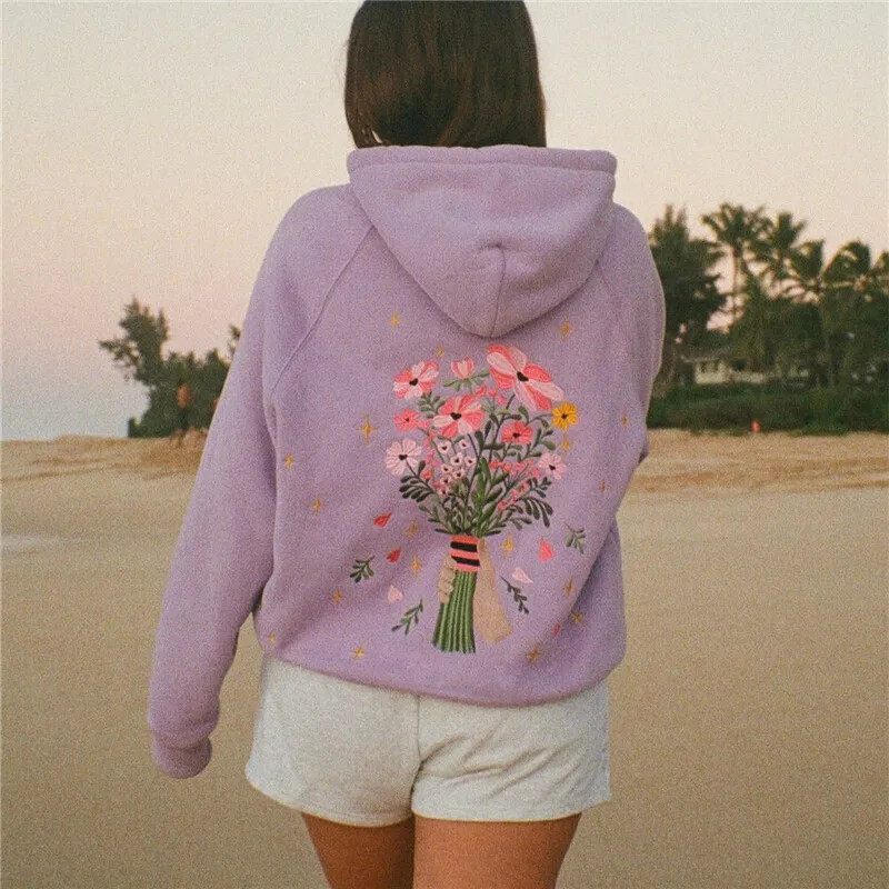 トップス sculptor Cottage Zip-Up Hoodie Flower il_fullxfull.5647399987_8jcl.jpg