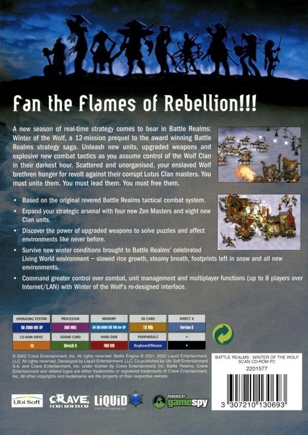 Battle Realms + Winter of the Wolf PC Game 2002 Ubisoft Windows 10 11 - Image 3 of 3
