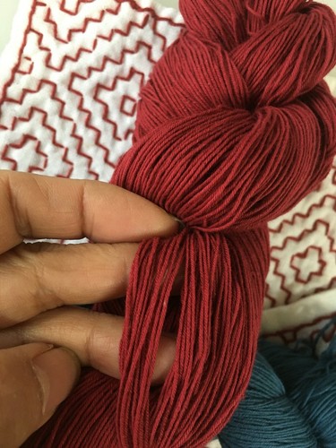Sashiko thread 370m Extra Large skein 40g Cotton 100% Volume price Made in JAPN - Picture 4 of 39