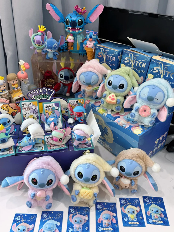Disney - MINISO スティッチ Eat Something Before Sleep MINISO STITCH EAT SOMETHING BEFORE SLEEP SERIES VINYL FIGURE