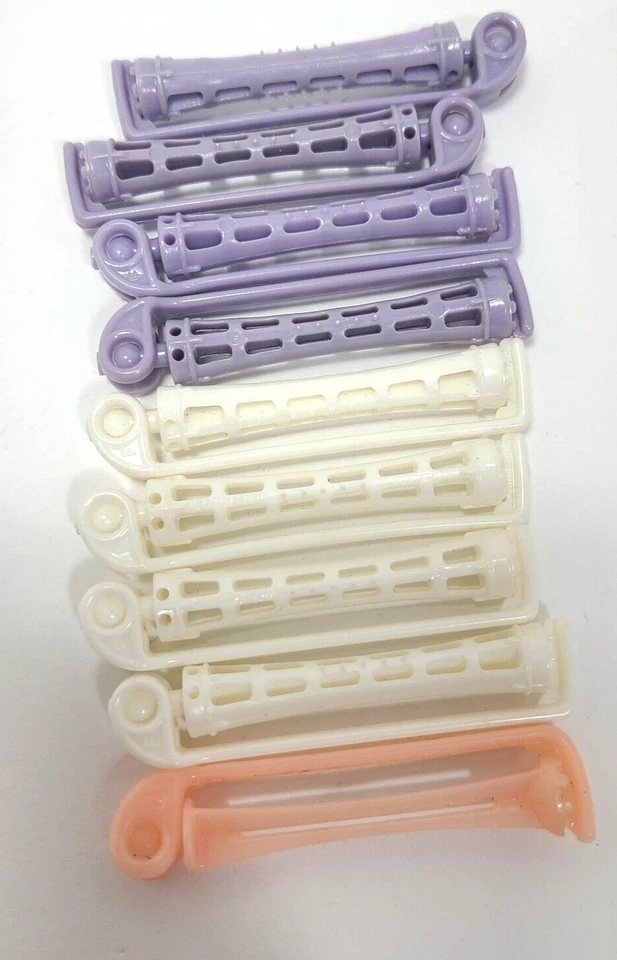 Braço oscilante de plástico Perm hastes corpo vários tamanhos lote de 70 vintage com 2 peças de papéis de haste - Imagem 3 de 4