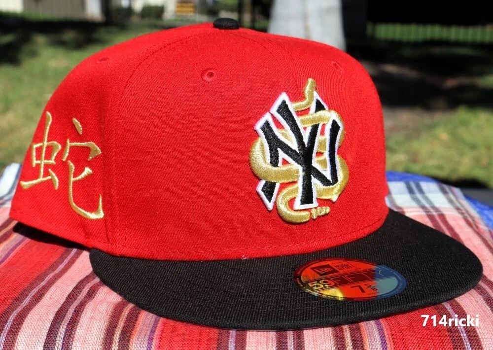 New York Yankees Red 7 1/4 Size MLB Fan Apparel & Souvenirs for