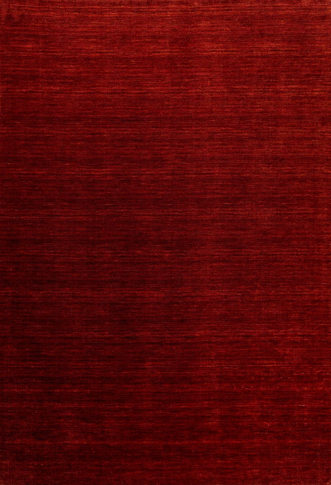 Loribaft Teppich Orient Perser Rug Gabbeh Rot Schurwolle Uni Modern Design Deko - Bild 1 von 1