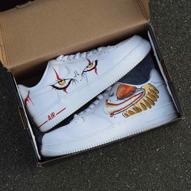 Nike Air Force 1 Custom for Men 7.5 Sneakers New with Box | eBay