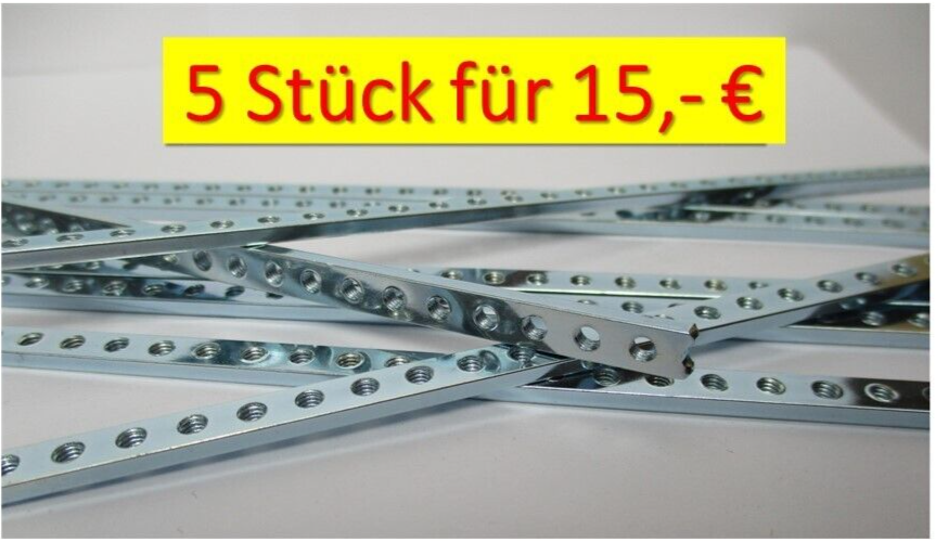 34561-384 - Gewindestreifen, 431.3mm, Stahl, nVent Schroff 5 Stück Pck ...