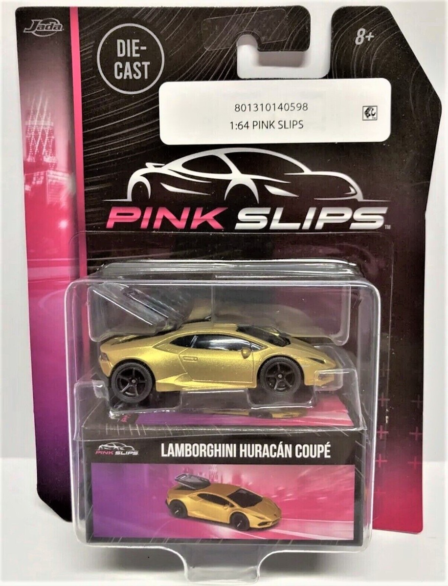 Jada 1:64 Pink Slips Series Lamborghini Huracan Coupe Gold