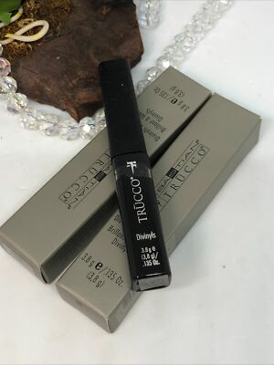 2x Sebastian Trucco Divinyls Lip Gloss - Bad Kitty (Plum) - .035 oz - New in Box