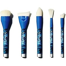 Limited Edition Sonia Kashuk Air-Brushed Skin 5 Piece Brush Couture Set, Blue