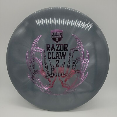Discmania Razor Claw 2 Vapor Tactic Grey Swirl/Lavender Stamp 170g