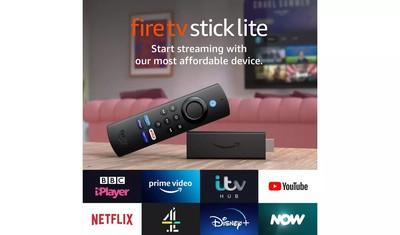 Amazon Fire TV Stick Lite mit Alexa Sprachfernbedienung - schwarz 