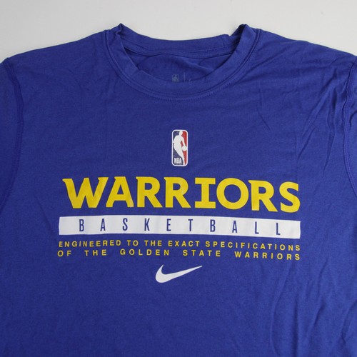 Golden State Warriors Nike NBA Authentics Dri-Fit Long Sleeve Shirt Men's New - 第 4/9 張圖片