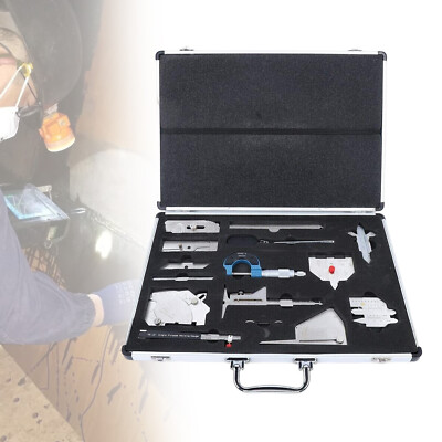 13Pcs Welding Gauge Tool Inspection Kit Welding Inspection Ruler Kits 0-150mm