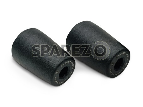Fit For Triumph Speed 400 "Aluminium Bar End Sliders, Black" - Picture 6 of 9