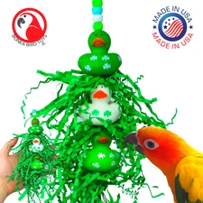 2422 Lucky Ducky Parrot Bird Toys Cage Cages African Grey Amazon Conure