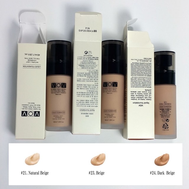 vov cosmetics foundation