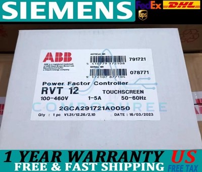 1PC New   RVT-12 2GCA291721A0050 POWER FACTOR CONTROLLER Expedited Shipping #to