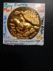 Pony Express Rider - Wild West - 34 grams - 92.5% Sterling Silver