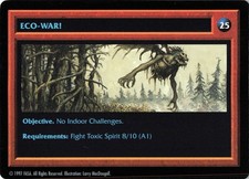 BattleTech CCG ECO-WAR! Card #25 FASA 1997 Larry MacDougall