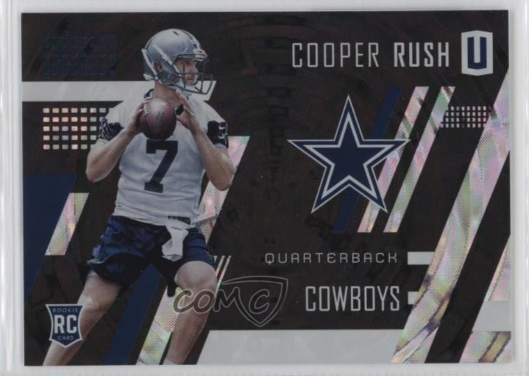 2017 Panini Unparalleled Class of 2017 Rookie Cooper Rush #261 Rookie RC 0nr3