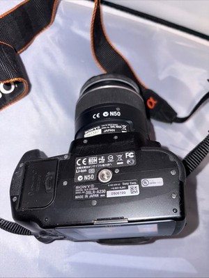 Sony Alpha a230 10.2MP Digital SLR Camera - Black (Body Only) for