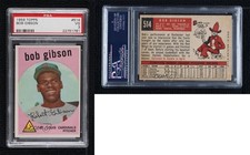 1959 Topps High # Bob Gibson #514 PSA 3 Rookie RC HOF