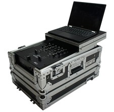 Harmony HC10MIXLT Flight DJ Laptop Glide 10" Mixer Case American Audio 10MXR