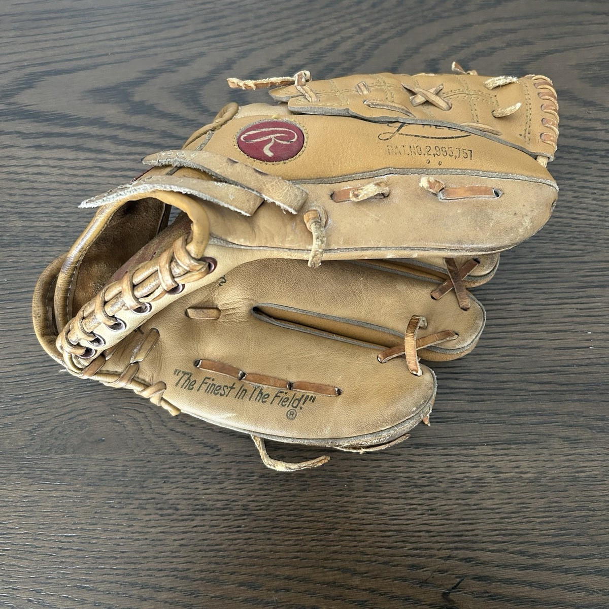 ビンテージ　ウォームアップシャツ　Rawlings 60s 1960s Vintage Rawlings GJ110 Brooks Robinson Baseball Glove Deep