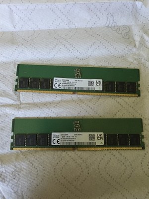 Hynix HMCG88AGBUA081N-AA 32GB Memory 2Rx8 5600B-U RAM