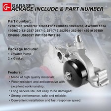 Bomba De Agua Chevrolet Silverado 4.3l Mod 2009 Al 2013 | Meses Sin Interés - Foto 4