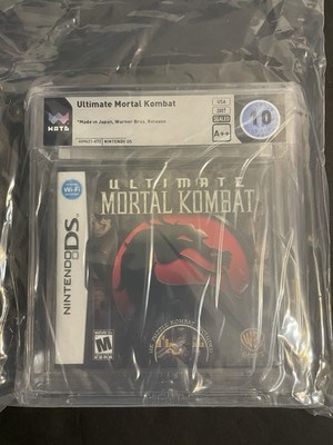 Ultimate Mortal Kombat Nintendo DS WATA 10 A++ Sealed Graded CGC VGA CIB Rare